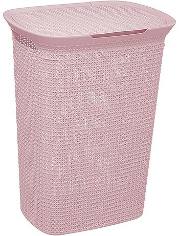 Panier à linge 57L avec couvercle SCANDI