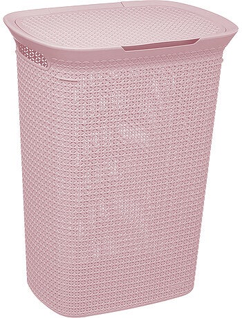 Panier à linge 57L avec couvercle SCANDI