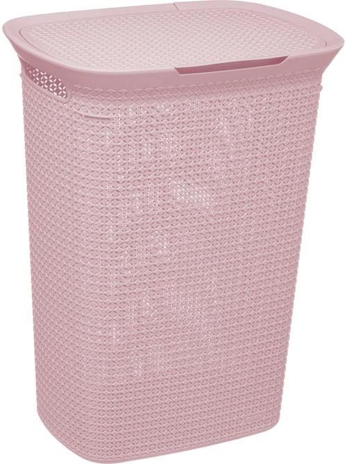 Panier à linge 57L avec couvercle SCANDI - Kiabi Panier à linge 57L avec couvercle SCANDI - Kiabi
