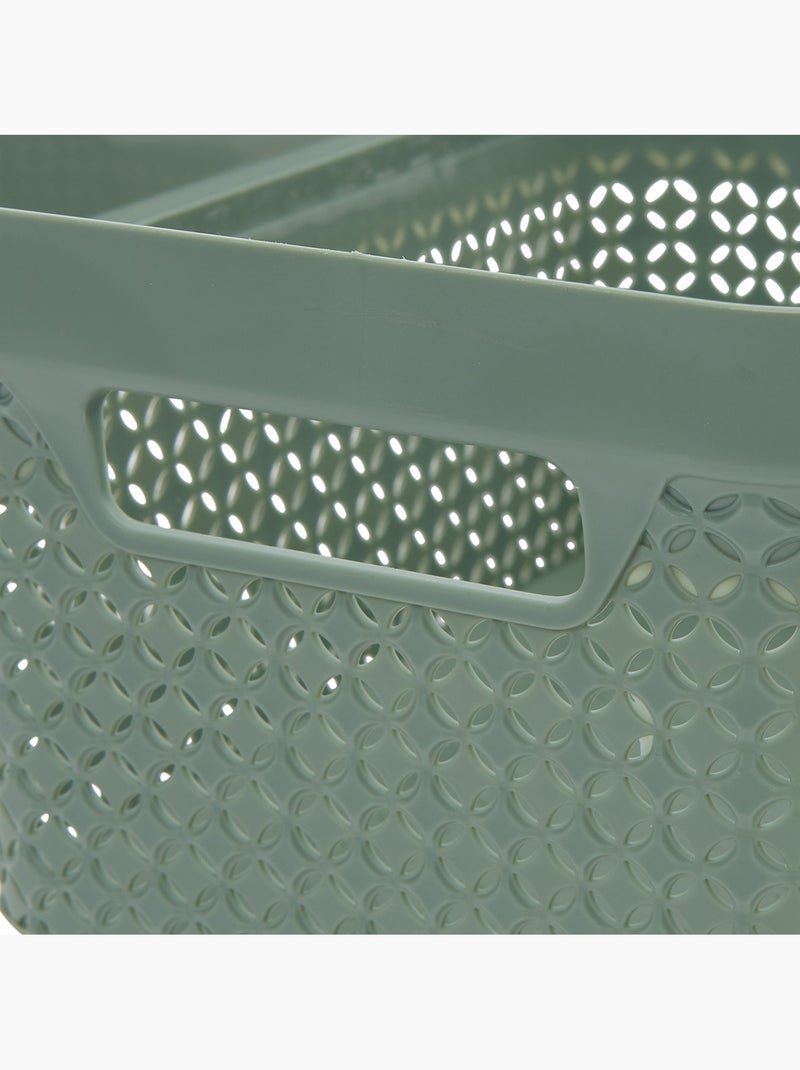 Panier à linge 5L scandinave SCANDI Vert - Kiabi