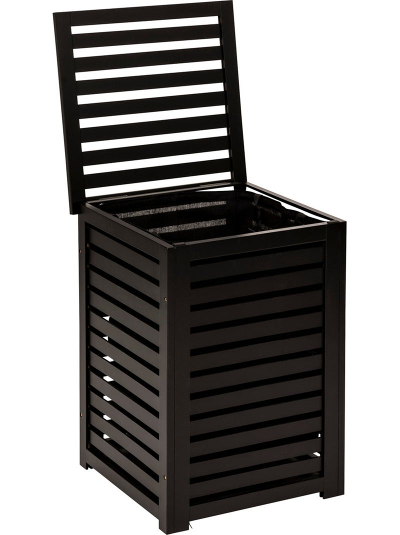 Panier à linge 65L SICELA Noir - Kiabi