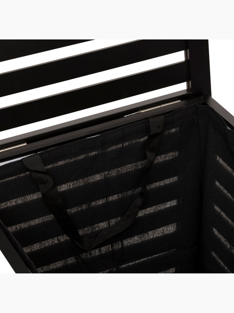 Panier à linge 65L SICELA Noir - Kiabi