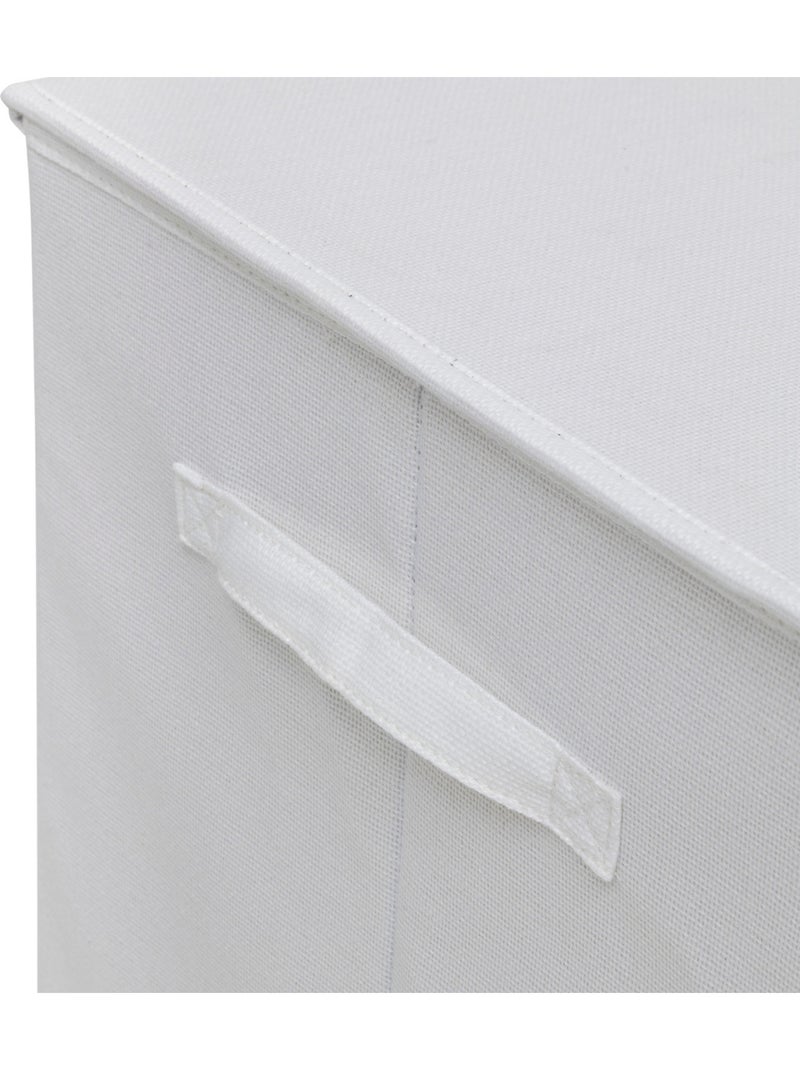 Panier à linge 74L COLORAMA Blanc - Kiabi