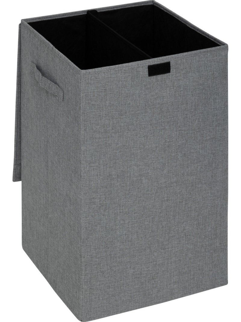 Panier à linge 74L COLORAMA Gris - Kiabi