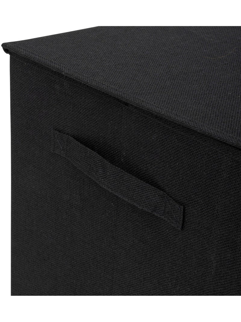 Panier à linge 74L COLORAMA Noir - Kiabi