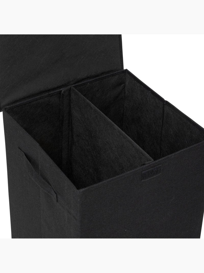 Panier à linge 74L COLORAMA Noir - Kiabi