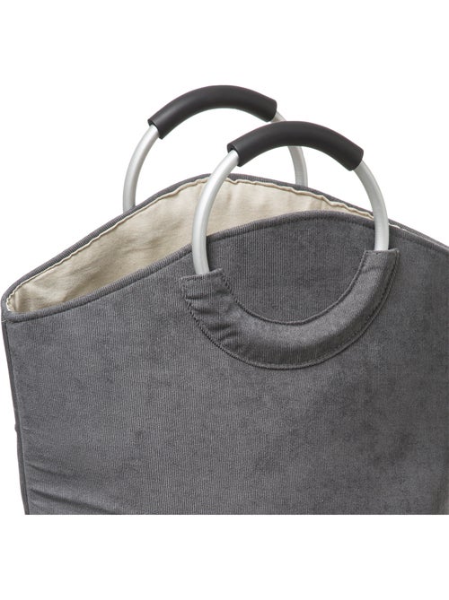 Panier à linge anthracite TRIO - Kiabi Panier à linge anthracite TRIO - Kiabi