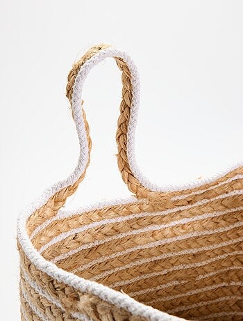 Panier à linge avec anses