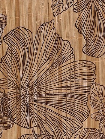 Panier à linge bambou Blackflora