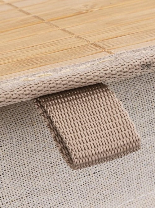 Panier à linge bambou Palawan - Kiabi