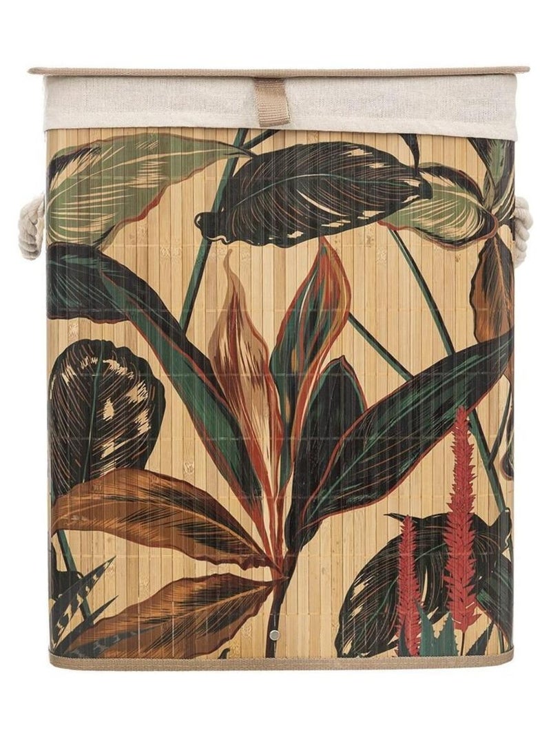Panier à linge bambou Palawan Beige - Kiabi