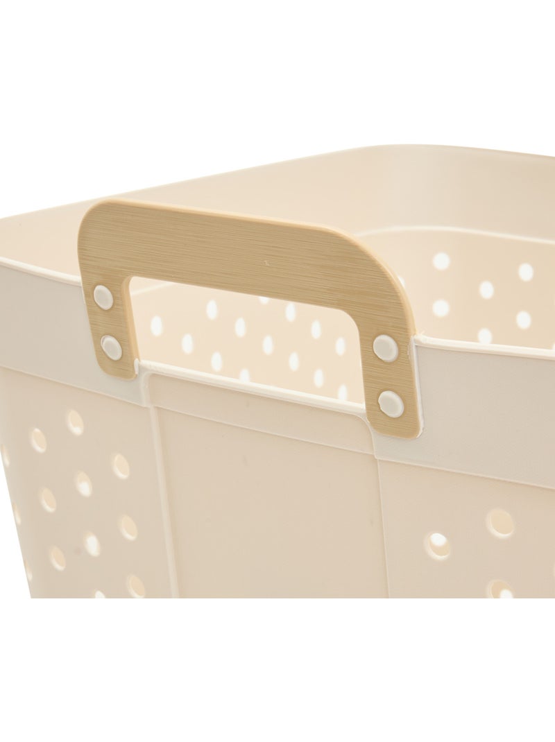 Panier à linge Beige - Kiabi