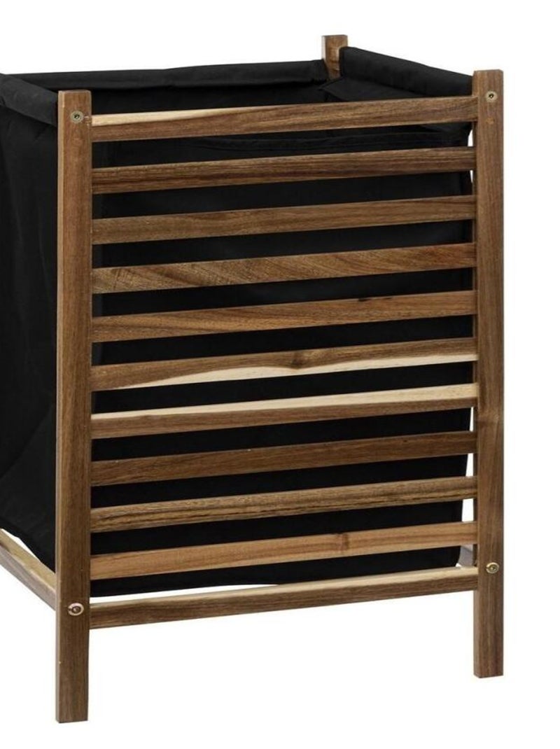 Panier à linge Blackacia Noir - Kiabi