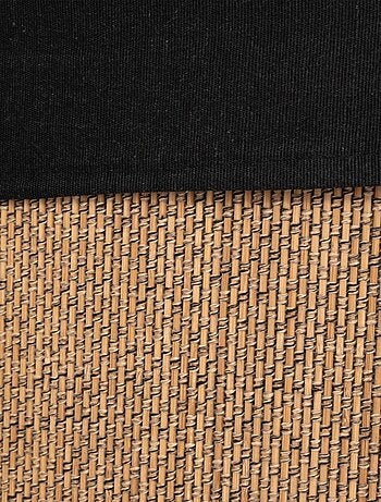 Panier à linge d'angle 48L en bambou