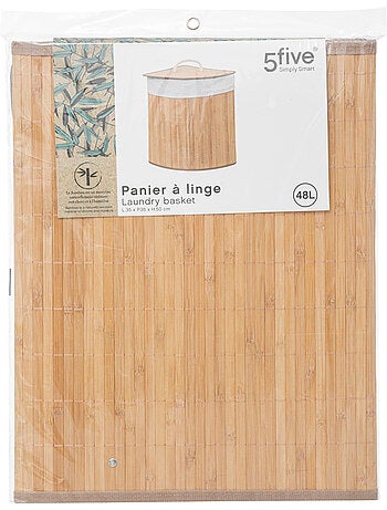 Panier à linge d'angle 48L