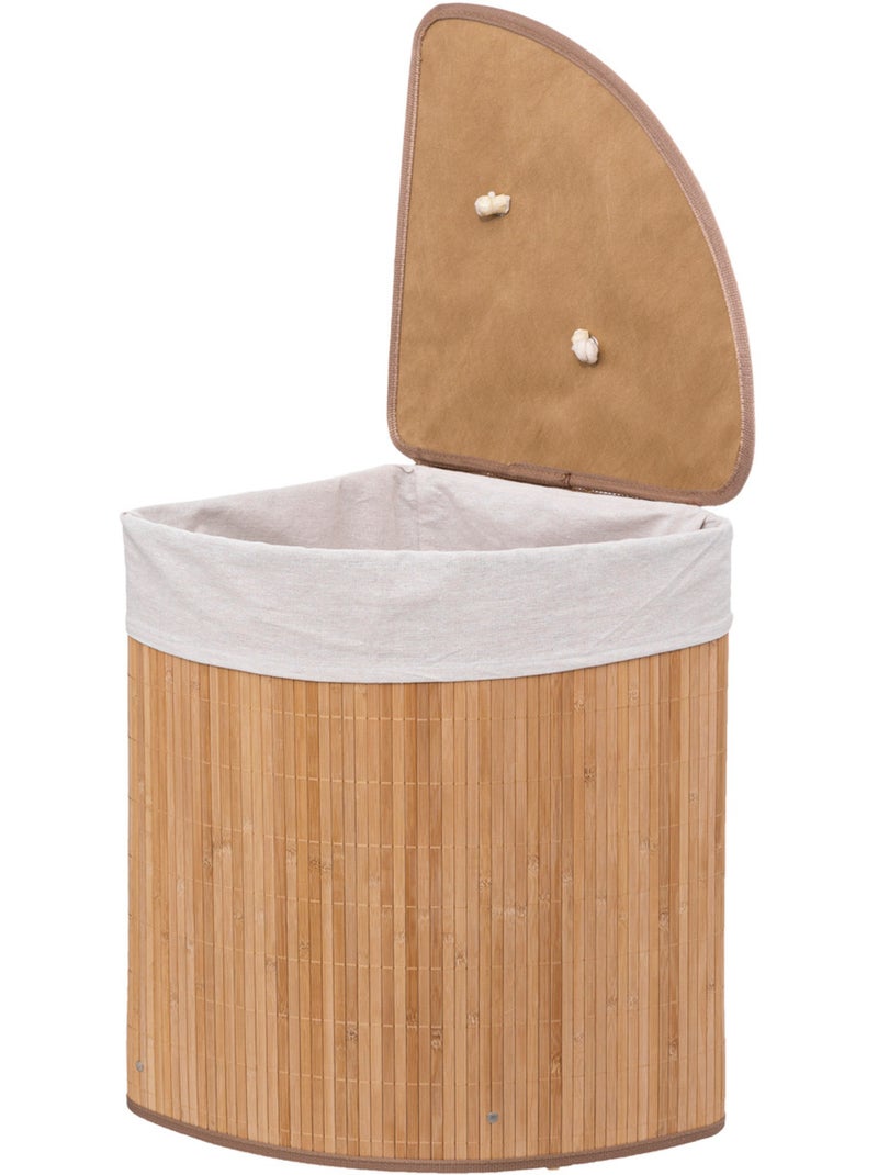 Panier à linge d'angle 48L Multicolore - Kiabi