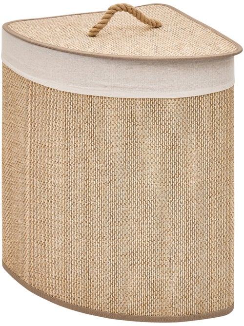 Panier à linge d'angle 48L STEMY - Kiabi