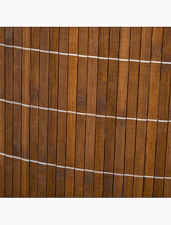Panier à linge d'angle 55 l bambou housse tissu