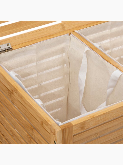 Panier à linge double 50L SICELA - Kiabi