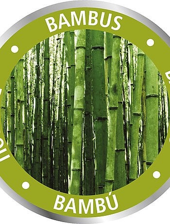 Panier à linge en bambou Bahari - 40 x H. 60 cm