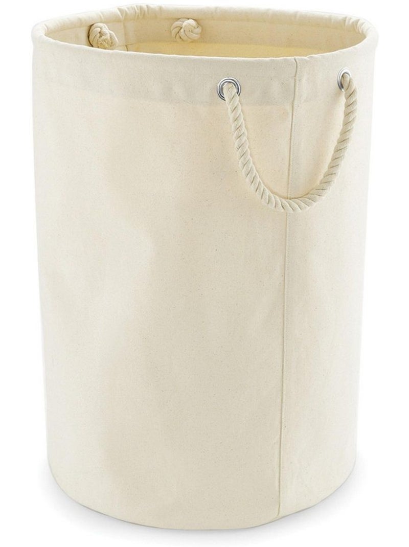 Panier à linge en toile épaisse - westford mill Beige - Kiabi