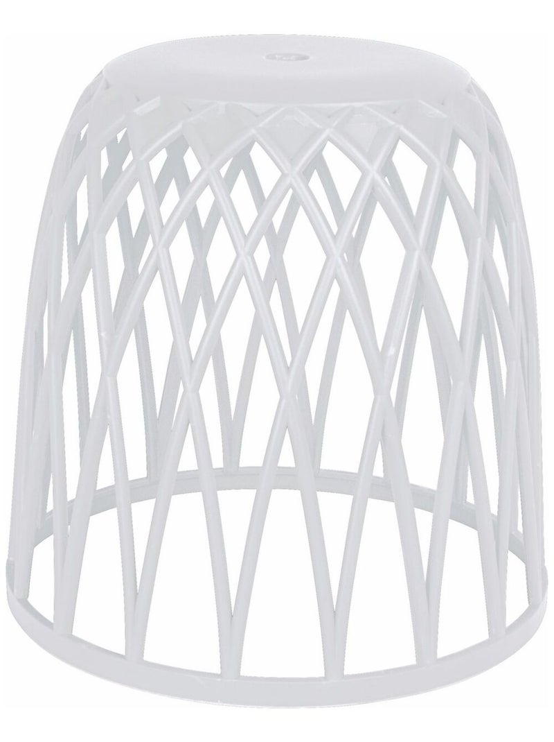 Panier à linge et tabouret de salle de bains OMIO Blanc - Kiabi