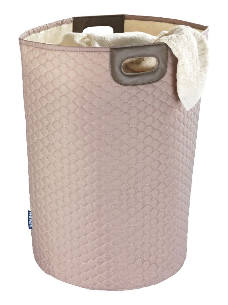 Panier à linge lavable avec poignées WABO Taupe - Kiabi