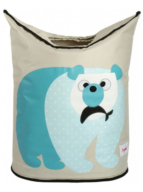 Panier à linge Ours polaire - Kiabi