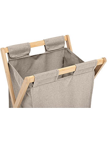 Panier à linge pliable 50l tidy