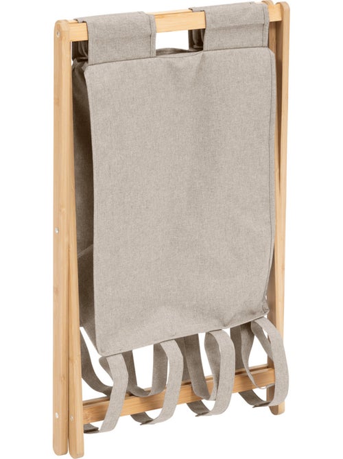 Panier à linge pliable 50L TIDY - Kiabi Panier à linge pliable 50L TIDY - Kiabi