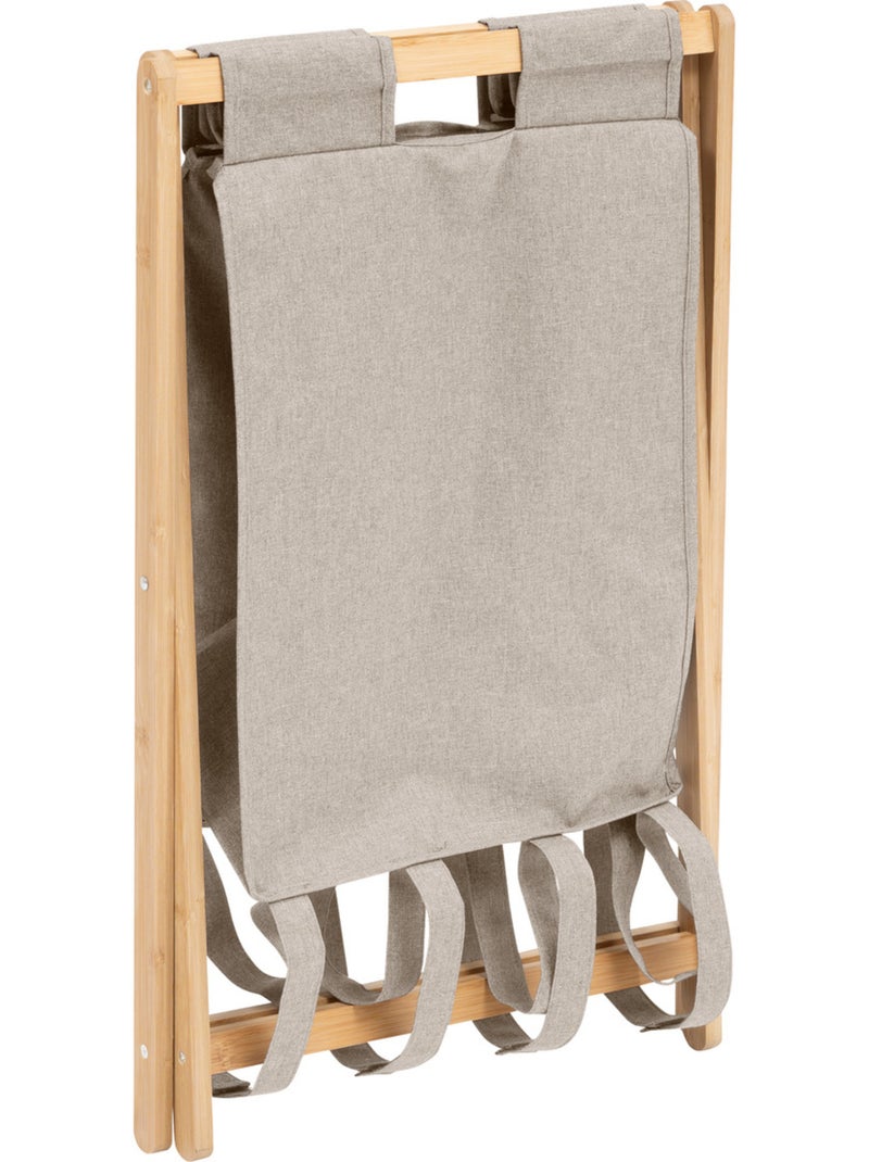 Panier à linge pliable 50L TIDY Beige - Kiabi