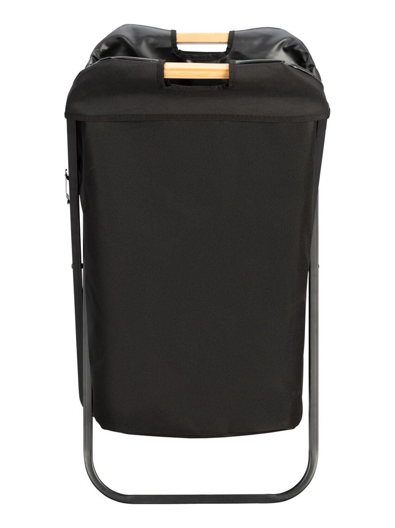 Panier à linge pliant design industriel LOFT Noir - Kiabi