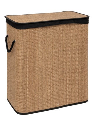 Panier à linge rectangulaire 100L en bambou