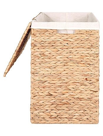 Panier à linge rectangulaire avec couvercle en - House Nordic