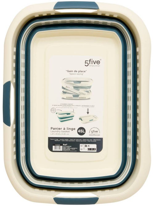 Panier à linge rétractable 45L RETRACT - Kiabi