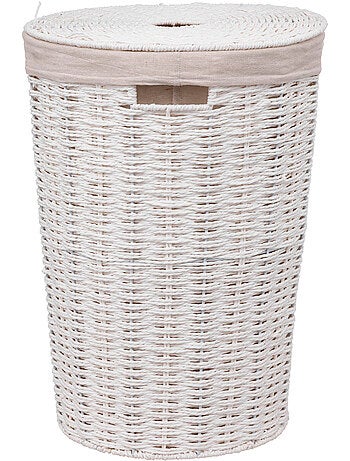 Panier à linge rond 40L VANNERIE