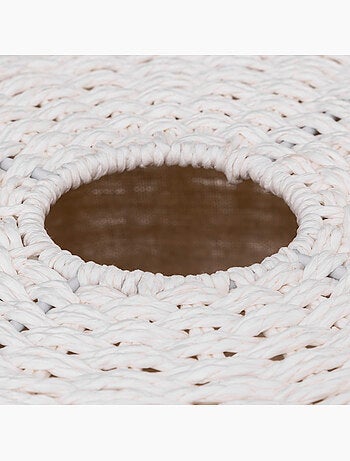 Panier à linge rond 40L VANNERIE
