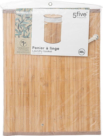 Panier à linge rond 48L