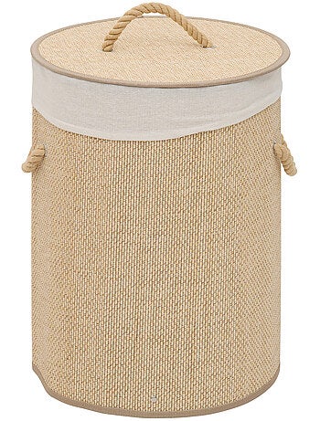 Panier à linge rond 48L STEMY