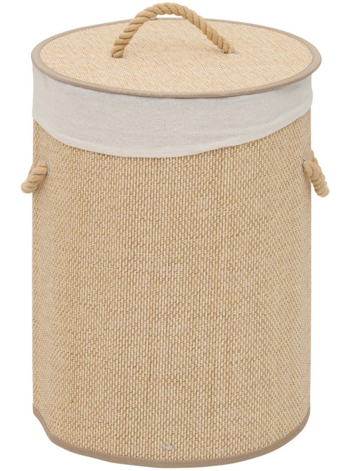Panier à linge rond 48L STEMY - Kiabi