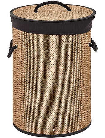 Panier à linge rond 48l stemy