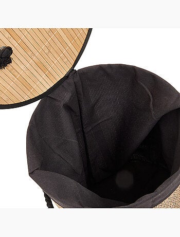 Panier à linge rond 48l stemy