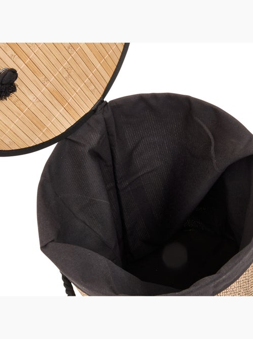 Panier à linge rond 48L STEMY - Kiabi