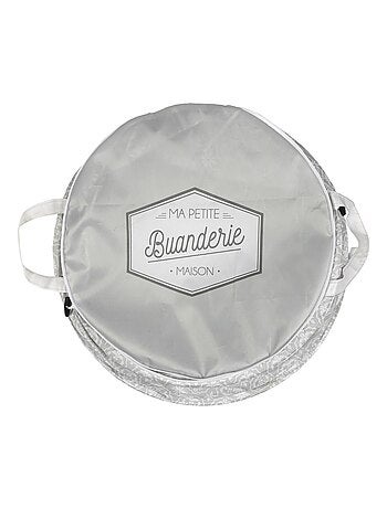 Panier à linge rond pliable avec poignées POP UP