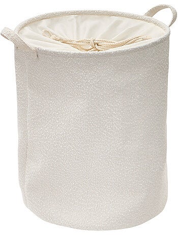 Panier à linge rond pliable BOUCLETTE