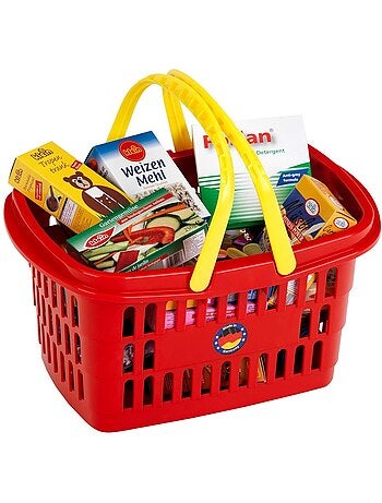 Panier à provisions garni avec double anse