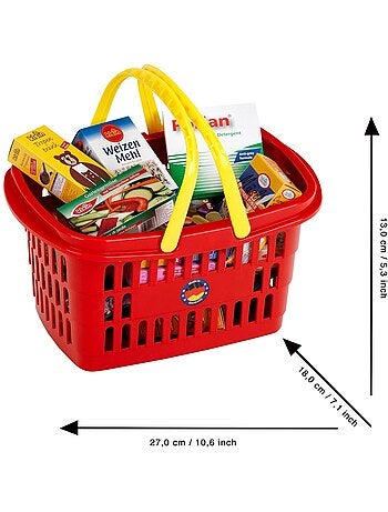 Panier à provisions garni avec double anse