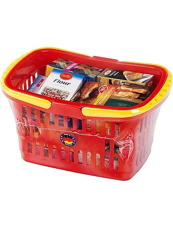 Panier à provisions garni avec double anse