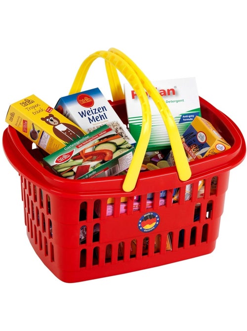 Panier à provisions garni avec double anse - Kiabi