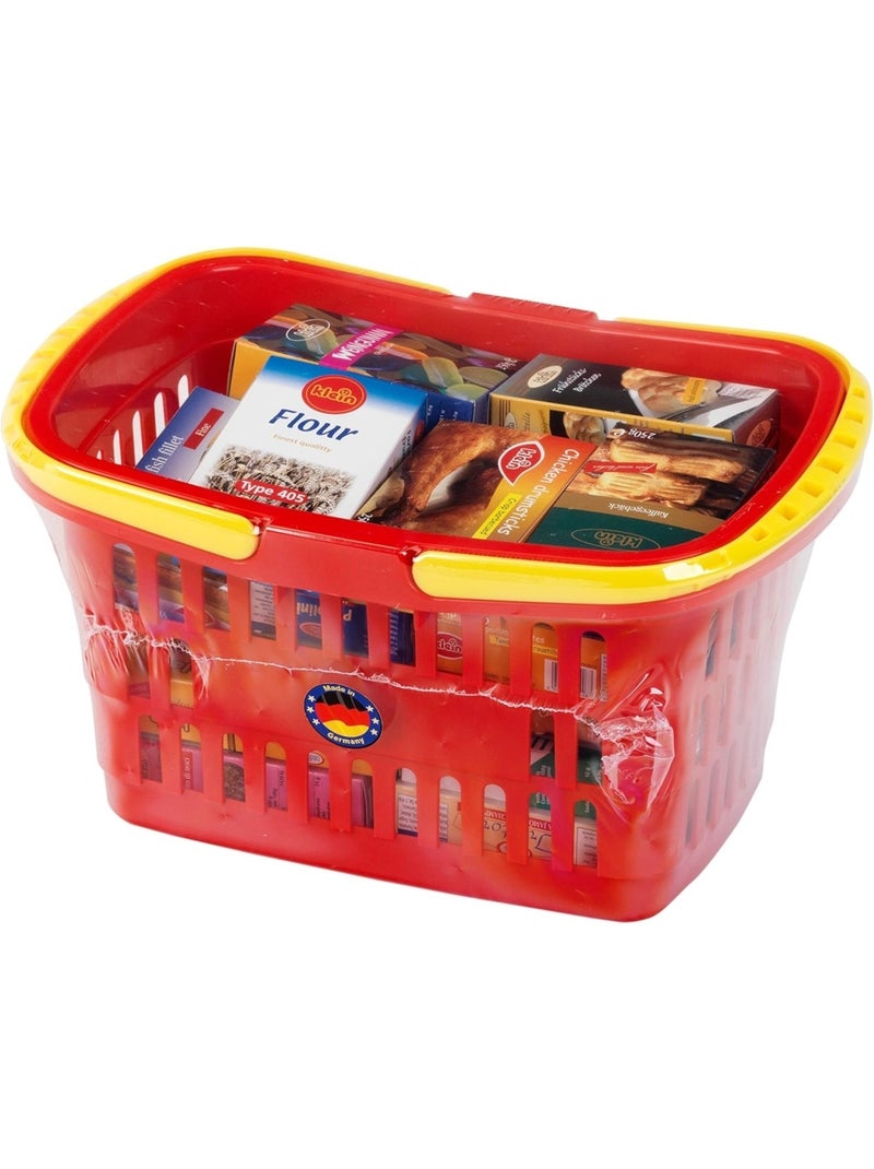 Panier à provisions garni avec double anse Multicolore - Kiabi